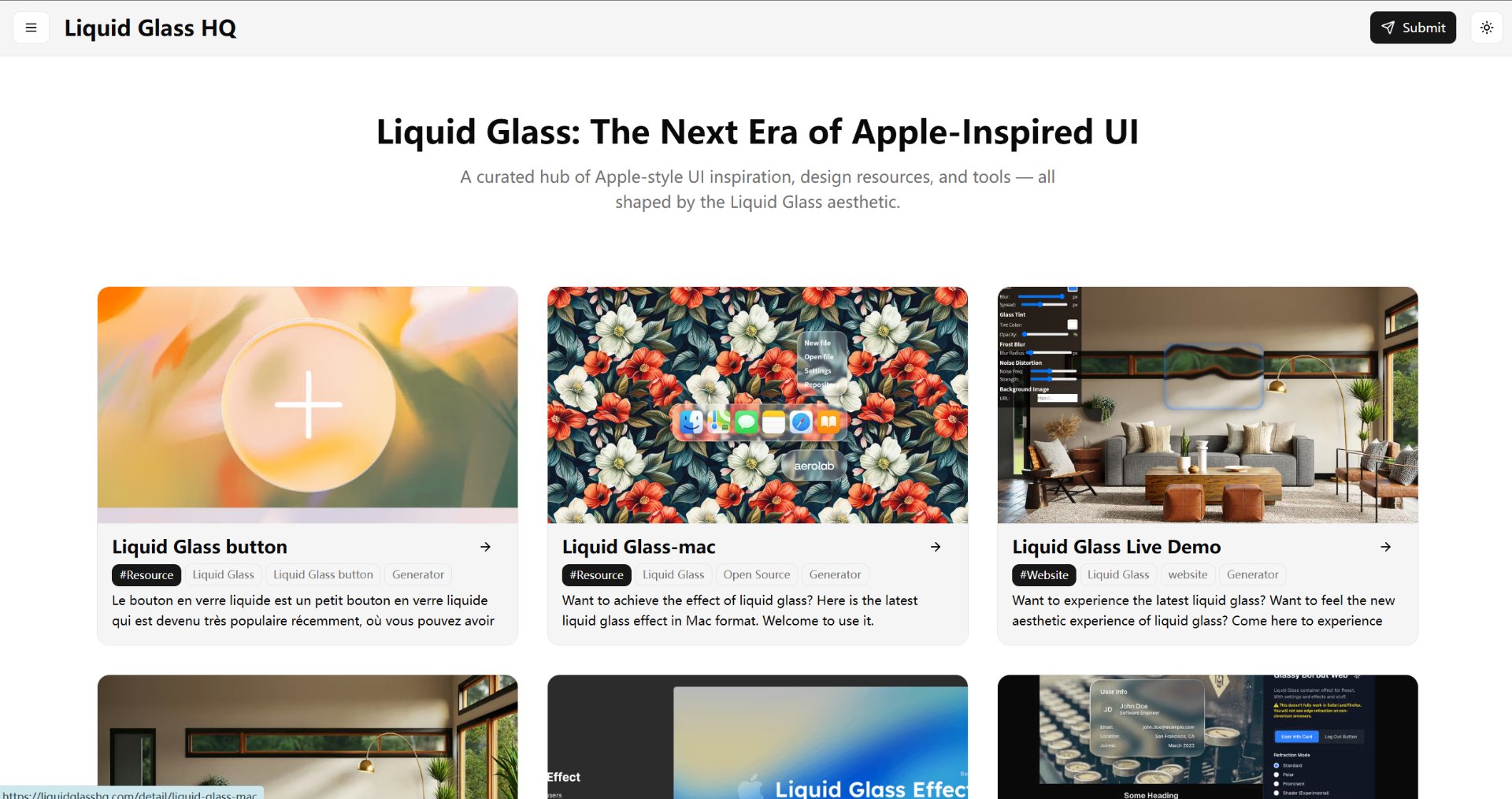 Liquid Glass HQ