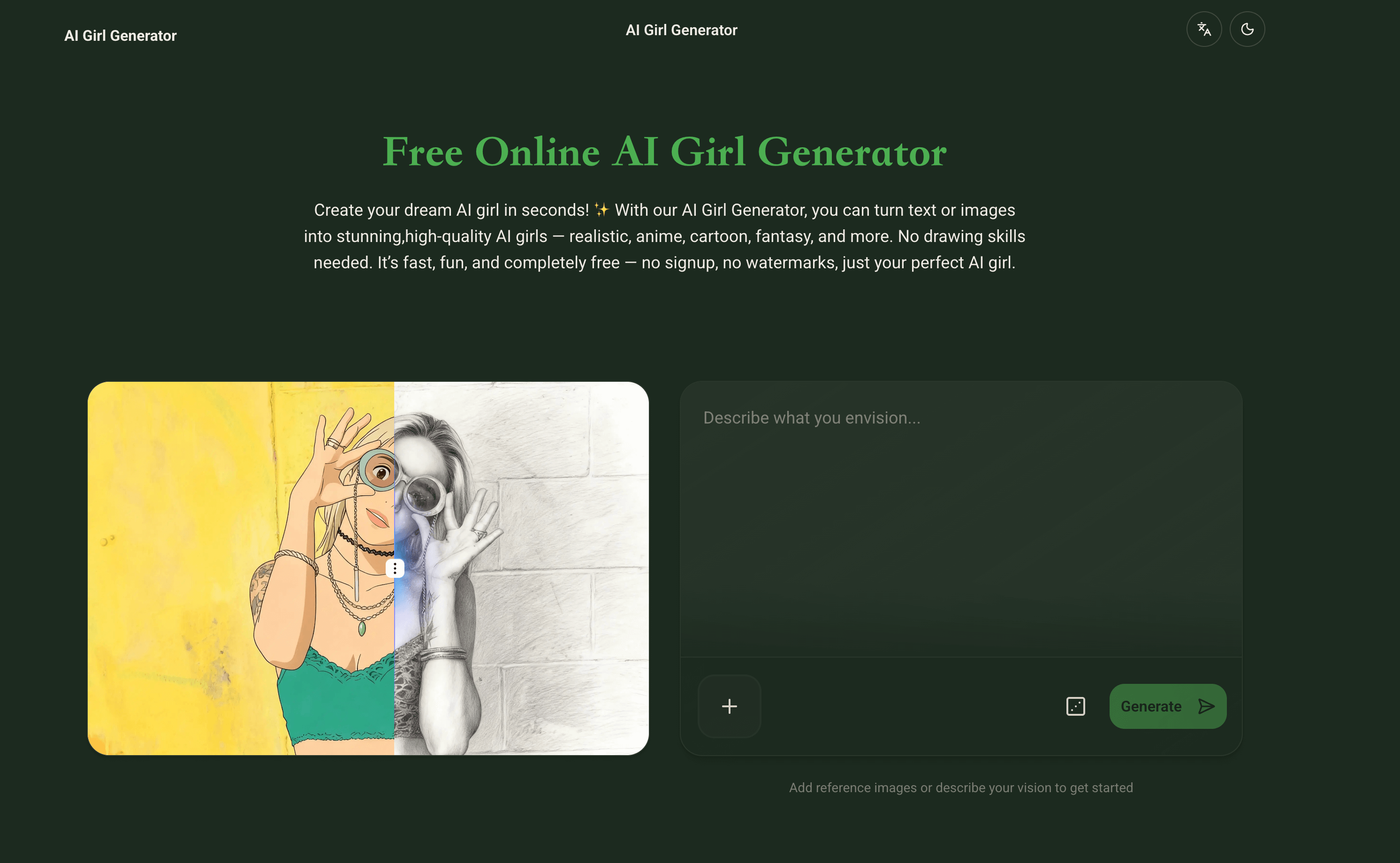 AI Girl Generator