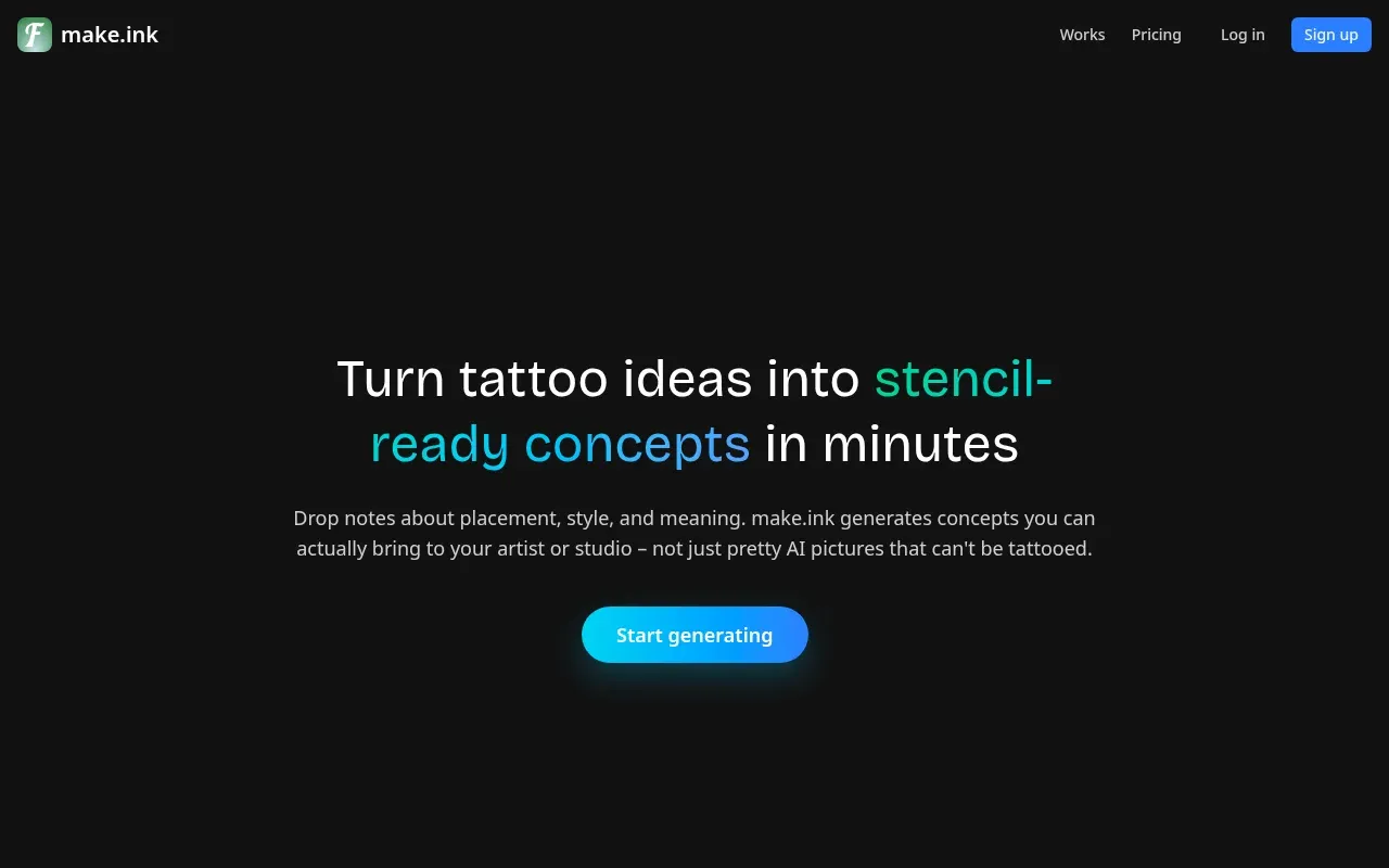 AI Tattoo Generator