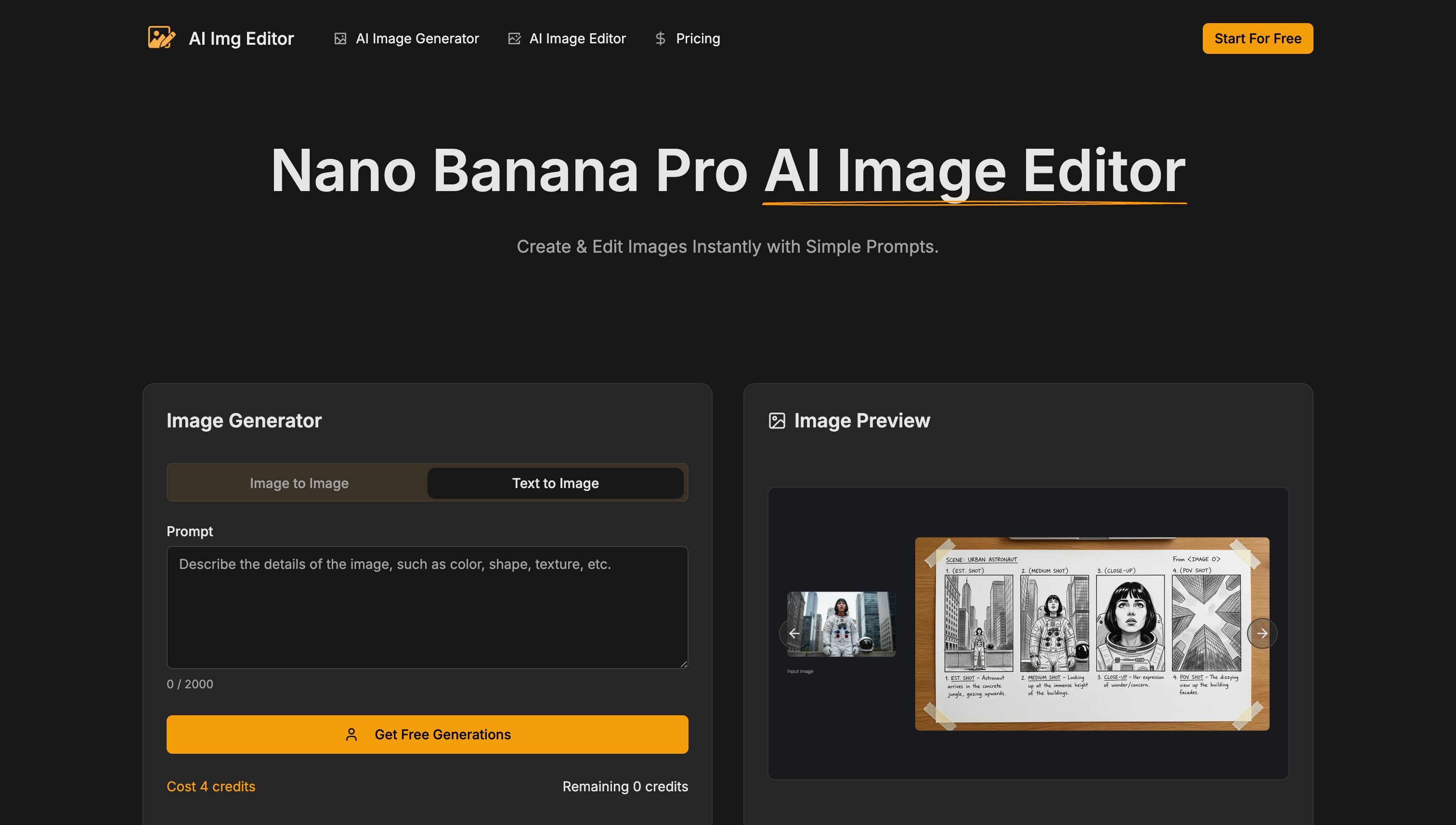AI Img Editor