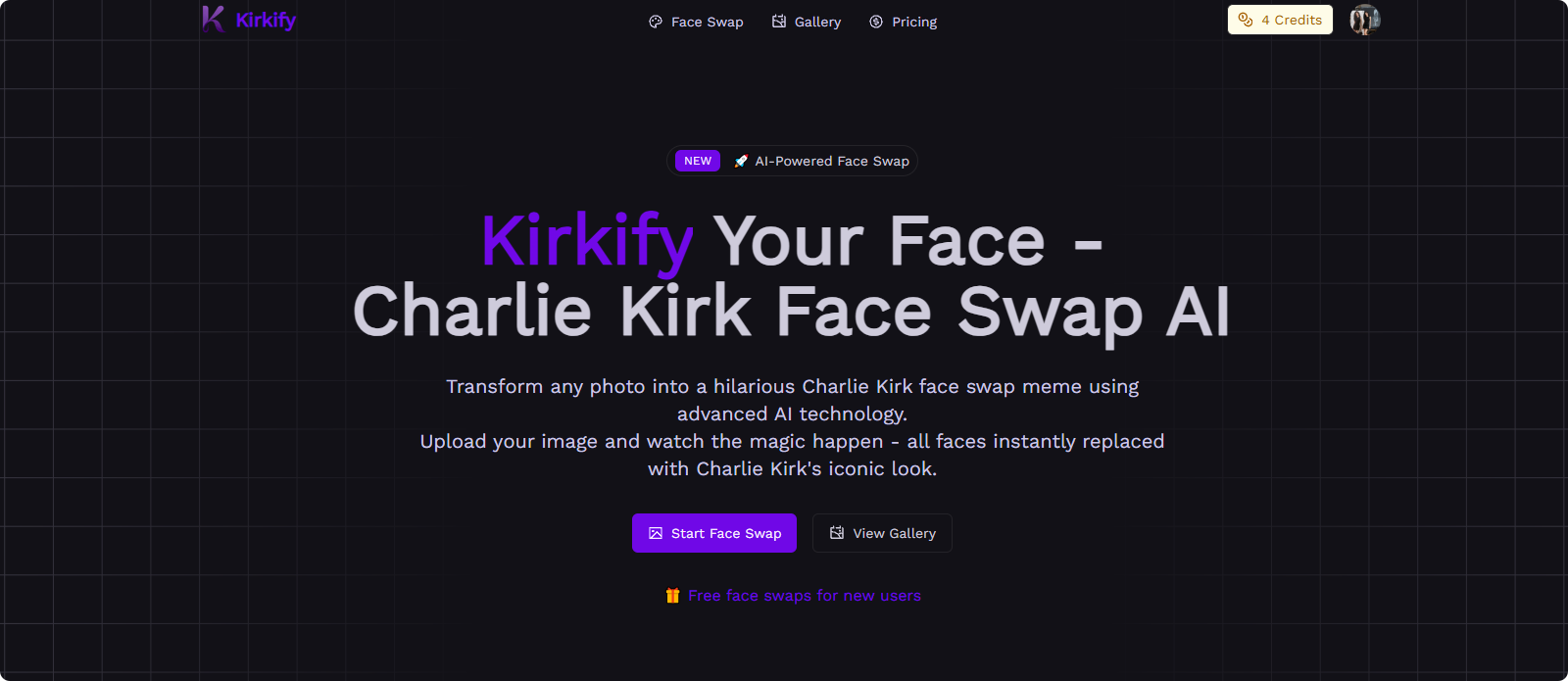 Kirkify Face Swap AI