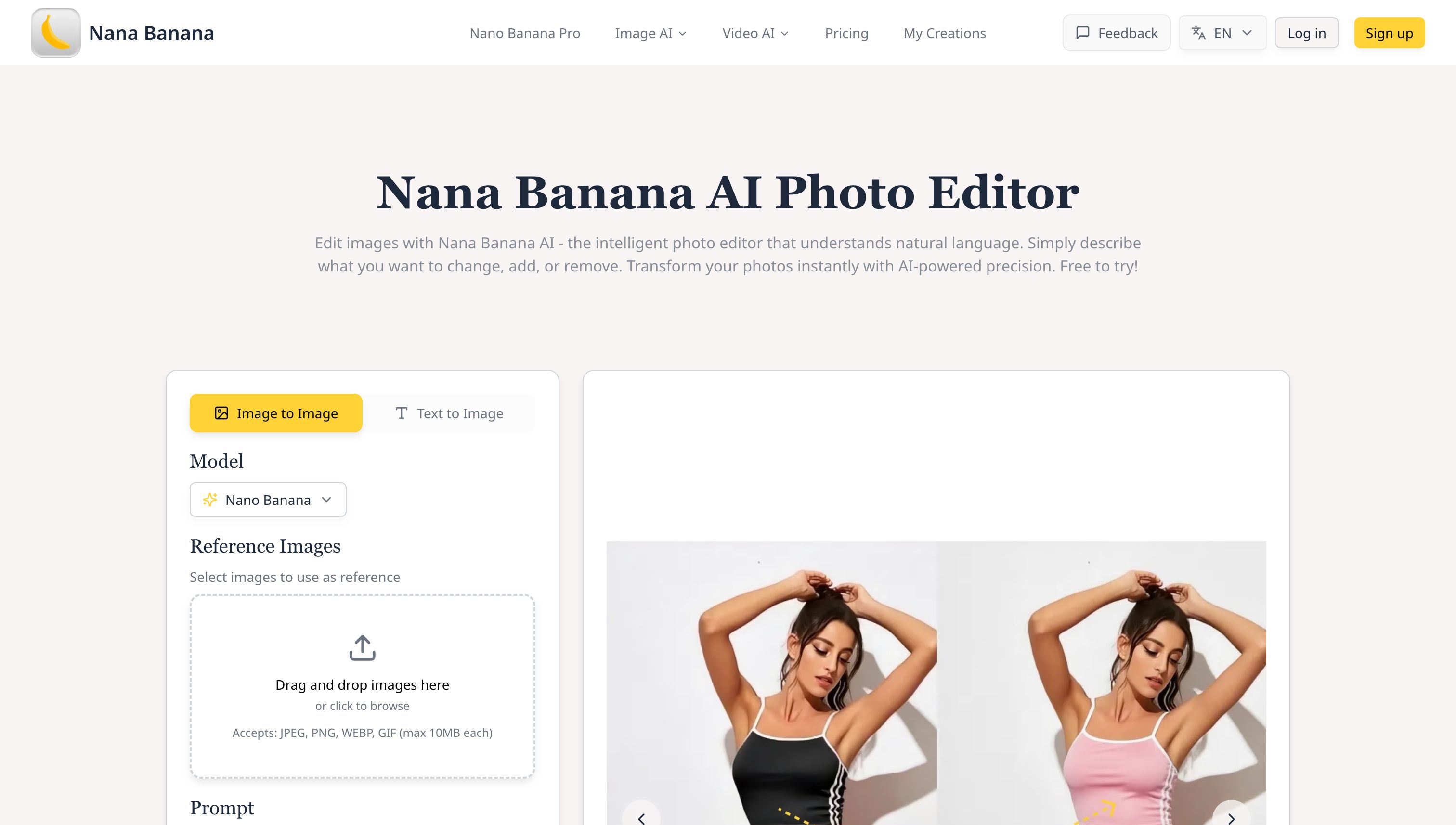 Nana Banana AI Photo Editor