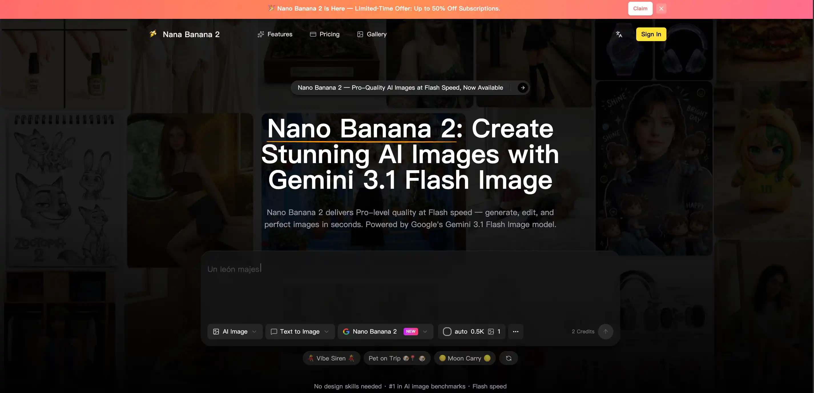 Nano Banana 2 – AI Image Generator
